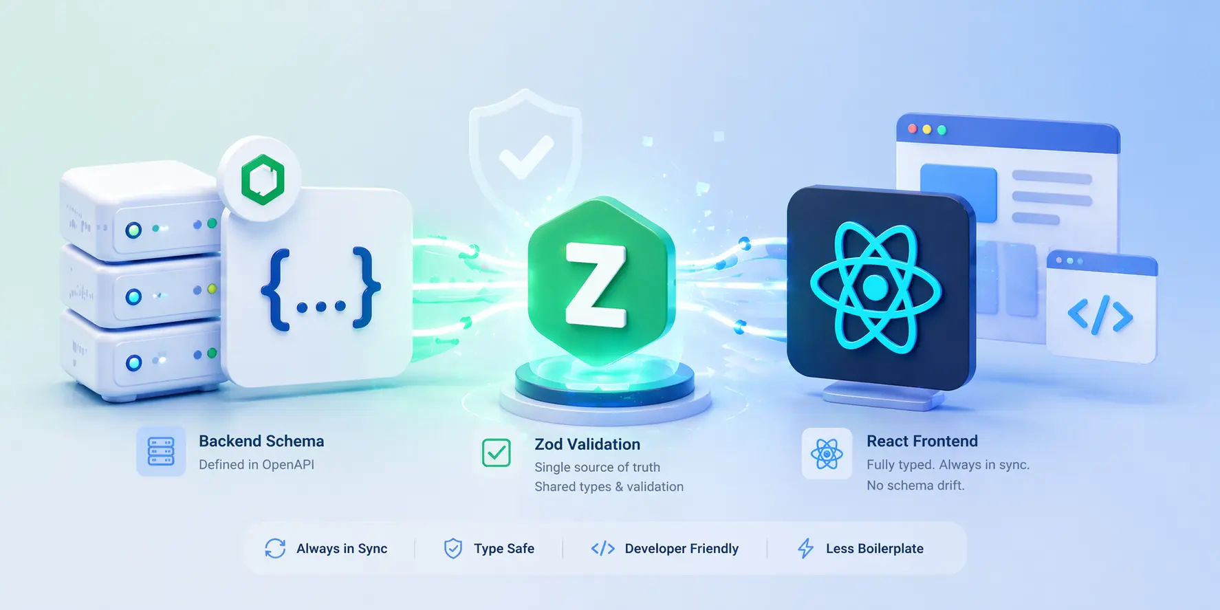 OpenAPI Schema sync with Frontend Using Zod